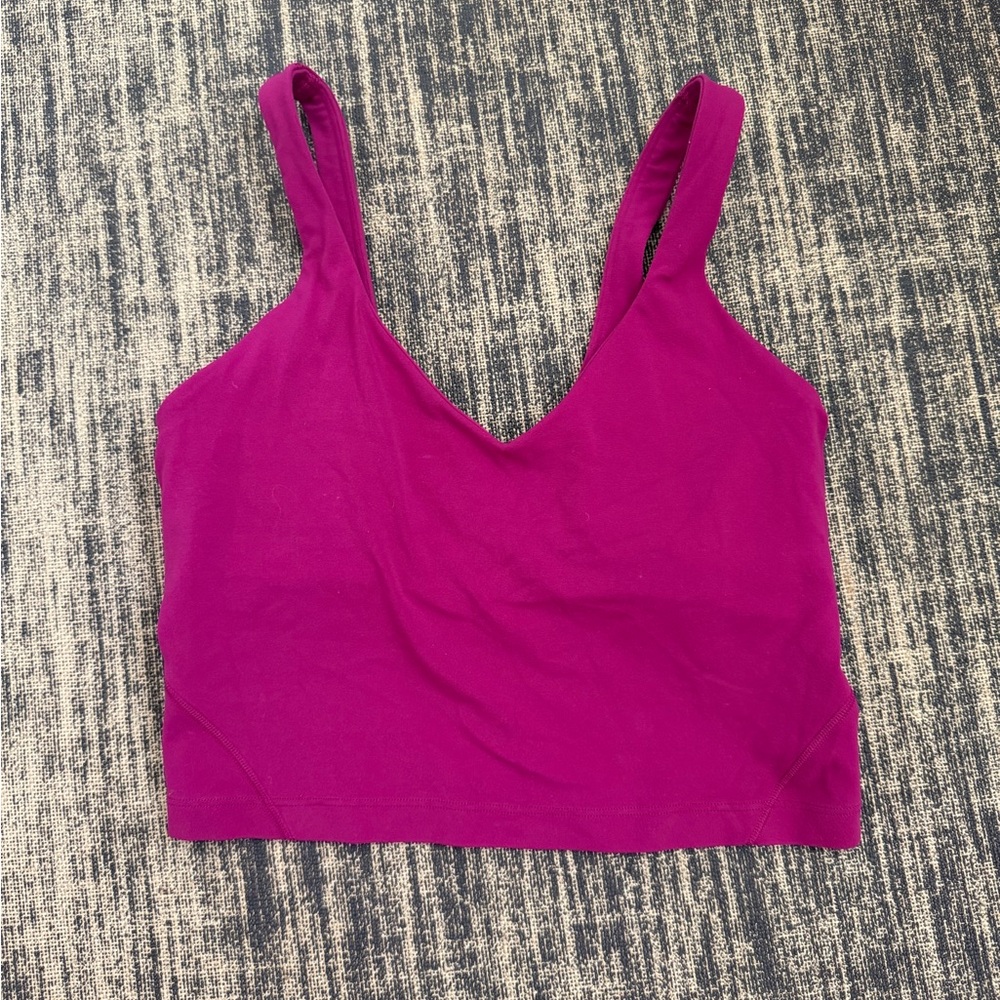 Lululemon Align Magenta Tank